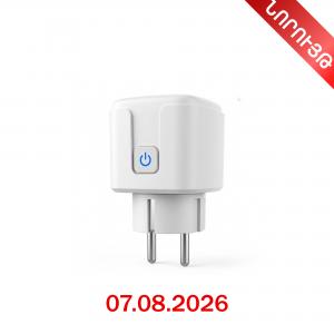 Խրոց վարդակ WiF BX-WF030A-G-M, 16A, 3680W, 100-250V