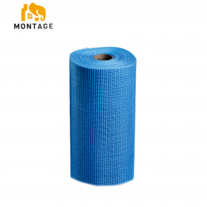 Ցանց շինարարական, ապակյա նրբաթելերից, կպչուն, ճաքերի  1մx10մ MONTAGE