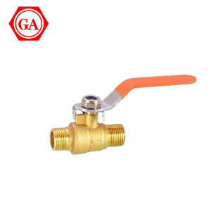 Փական գնդիկավոր լատունից, երկար բռնակ GA