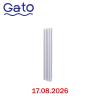մարտկոց ջեռուցման պողպատից, սպիտակ GATO JDGZ 60/22 1800x370x90մմ, օս  մմ, 5*2 ձող․  2668wt - 7498