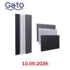 մարտկոց ջեռուցման պողպատից, սպիտակ GATO JDGZ 60/22 1800x370x90մմ, օս  մմ, 5*2 ձող․  2668wt - 7498