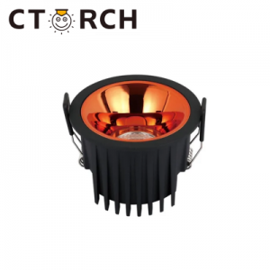Լուսատու  ներքին կլոր, դաուն սև+ոսկի CCT 7-12W CTORCH