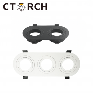 Կաղապար լամպի, ներքին պլաստմասից  օվալ, ներառյալ MR16 կոթառ CTORCH