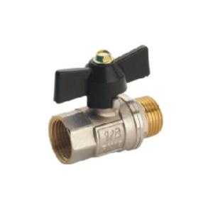 Փական գնդիկավոր լատունից, կարճ բռնակ FM