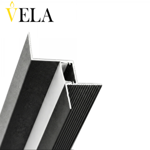 Պրոֆիլ ալյումինից ներքին քողարկվող գիպսաստվարաթղթի, լուս. Ժապավենի, արծաթ VELA 39.4x38x3000մմ