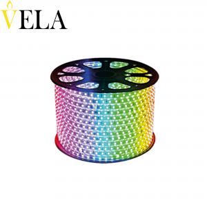 Լուսատու լուսադիոդ ժապավեն RGB 5050*60կետ 12W, 220V, IP65, 100մ*15մմ