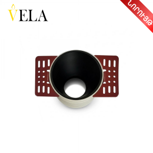 Կաղապար ալյումինից ներկառուցվող քողարկվող թևերով Փ75*118մմ VELA