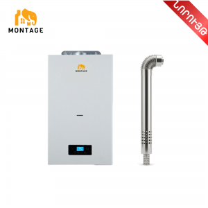 Կաթսա երկկոնտուր 18-36Kw, երկու ջերմափոխ, ծխատար MONTAGE  թվային Wifi