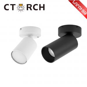 Լուսատուի իրան գլանային արտաքին GU10 կոթառով CTORCH