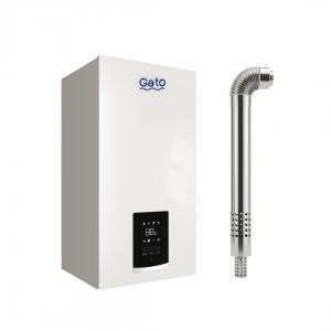 Boiler double-circuit 32-36Kw, two heat exchangers, flue GATO