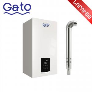 Կաթսա երկկոնտուր 32-36Kw, երկու ջերմափոխ, ծխատար GATO
