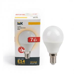 Լամպ IEK G45 7W 3000K E14 LL E-G45-7-230 2637