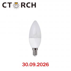 Լամպ C բալբ մոմ E14-27,  7-9W