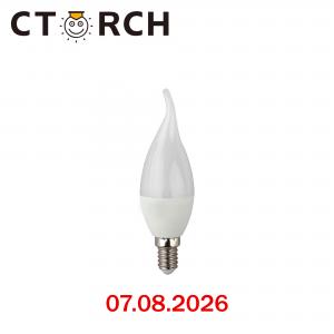 Լամպ C37 բալբ սուր ծայր 6-9W CTORCH