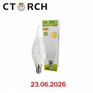 Լամպ C37 բալբ սուր ծայր 6-9W CTORCH