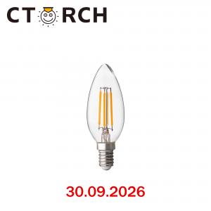 Լամպ  ֆիլամեն C բալբ մոմ E14, 6W