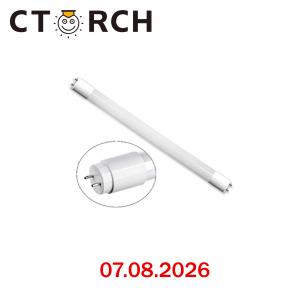 Լամպ T8T գլանաձև ապակուց երկկոթառ G13, 9-18W CTORCH