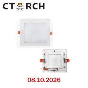 Indoor square light fixture 3-24W