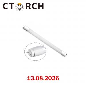 Լամպ T8G գլանաձև ապակուց երկկոթառ G13, 12-40W CTORCH