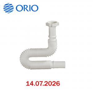Խողովակ գոֆրե պլաստմասից, լվացարանի  ORIO
