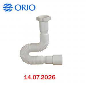 Խողովակ գոֆրե պլաստմասից, լվացարանի  ORIO