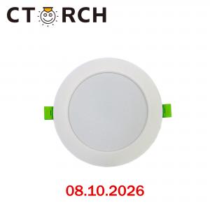 Indoor round light, plastic slim 9-24W