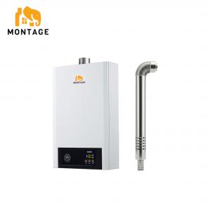Ջրատաքացուցիչ գազով, կիսատուրբո 25Kw, 12լ ծխատար