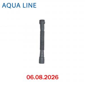 Խողովակ գոֆրե պլաստմասից, լվացարանի AQUA LINE