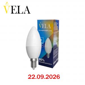 Լամպ C բալբ մոմ E14-E27,  7W