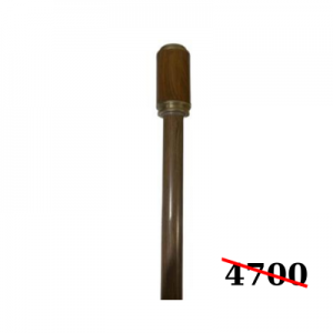 Քիվ վարագույրի մետաղից հարթ եզրով մեկ շարք  1-2մ բացվող