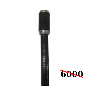 Քիվ վարագույրի մետաղից հարթ եզրով մեկ շարք  1.5-3մ բացվող