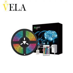 Լուսատու լուսադիոդ ժապավեն RGB հեռակառավարման վահանակVELA 2.4W, 12V, IP20