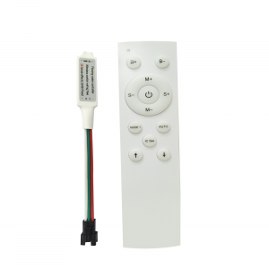 Վահանակ հեռակառավարման հաղորդիչով, լուսադիոդ թարթող ժապավենի 12V-24V